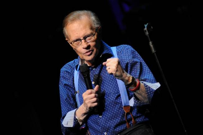Larry King Live…In Las Vegas!!!